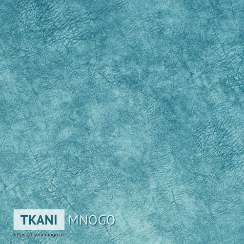 Фото ткани велюра “К067-15” (узор голубой)