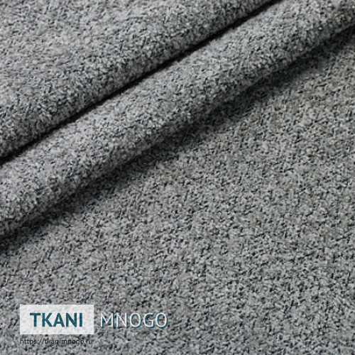 Фото обивки велюра “25” (однотонный серый)