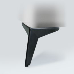 Опора угол наклон М013 Н150 черный (ножка для дивана, для кровати)
 - Ножки хромированные