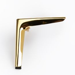 Опора угловая М015 Н150 золото (ножка для дивана)
 - Ножки хромированные