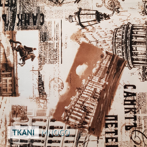 Фото рисунка микровелюра “M38-1” город.