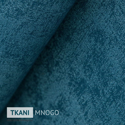 Фото ткани велюра “16” (узор голубой)